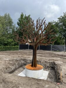 gedenkmonument begraafplaats Woudenberg