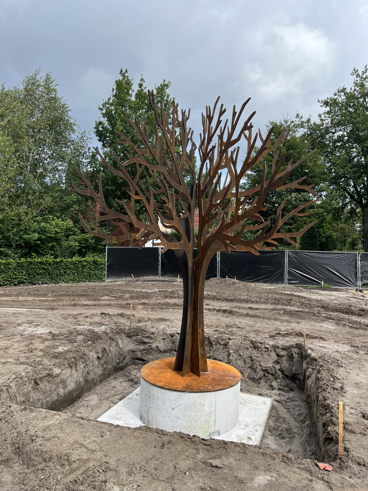 gedenkmonument begraafplaats Woudenberg